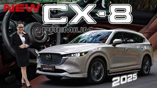 Review New Mazda CX8 Premium 2025 vẻ đẹp tương đồng đàn em CX-5 đang dẫn đầu phân khúc.