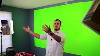 How you can make the perfect green screen for CHEAP