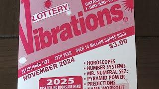 Lottery Vibrations 3&4 digit +Horoscope picks for Nov 2024