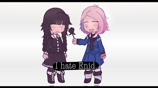 "I hate Enid" [] Wenclair  Wednesday Addams Gacha Club [] 