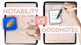 NOTABILITY VS. GOODNOTES 5 - Best iPad Note-Taking App (2021)