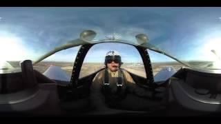 360 video: Ride in a WWII P51 Fighter Plane