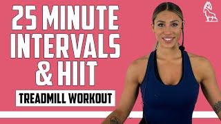 25 MIN Intervals & HIIT | Treadmill Follow Along! #IBXRunning