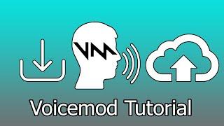 How To Upload And Download Custom Voices on Voicemod