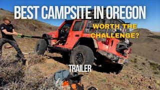 Best Campsite In Oregon - Trailer