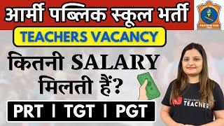 ARMY PUBLIC SCHOOL - TEACHERS SALARY PRT, TGT & PGT  APS VACANCY  Online Screening Test