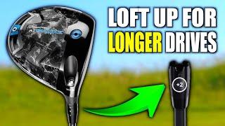 Golf Driver Tip - Loft Up Your Driver To Hit Your Longest Golf Drives