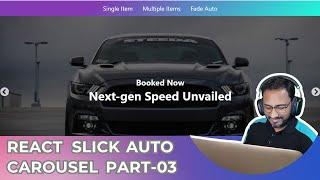 React Slick-how to use react slick carousel-2023 | react slick tutorial