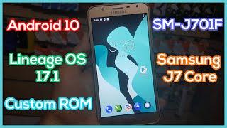 Install Lineage OS 17.1 on Galaxy J7 Core SM-J701F Custom ROM Android 10