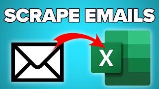 How to Scrape Emails from ANY WEBSITE into Excel