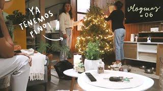 decorando el pisito de Navidad | vlogmas 06