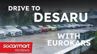 Having breakfast at Desaru with Eurokars | Sgcarmart Access