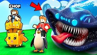 ROBLOX CHOP AND FROSTY PLAY PET EATING SIMULATOR