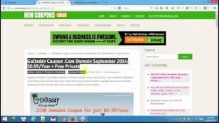 How to use GoDaddy Coupon & Promo Codes
