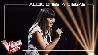 Lucía Sánchez canta 'Mujer contra mujer' | Audiciones a ciegas | La Voz Kids Antena 3 2022