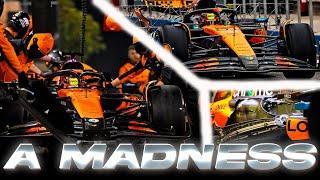 Mclaren analysis in the Bahrain tests