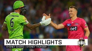 Sydney Smash ends in dramatic Super Over | KFC BBL|09