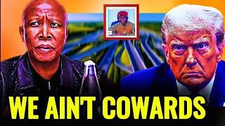 MUST SEE: We Are Not Cowards | Julius Malema Fires Back At Trump & Elon Musk, Unites With Traore