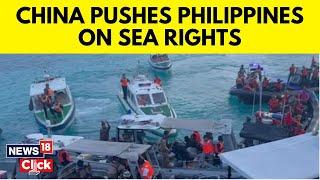 Philippines Says China Is Pushing It To Cede Claims In South China Sea | N18G | English News