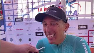 Declaraciones de Bryan Salas tras ganar la cuarta etapa de la Vuelta