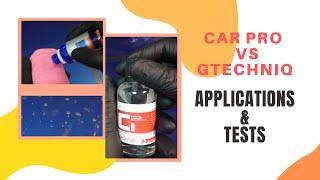 Nano Ceramic Coating Comparison: CarPro vs Gtechniq