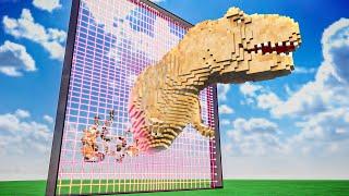 T-REX Chased Me Through A LASER GRID! - Teardown Mods