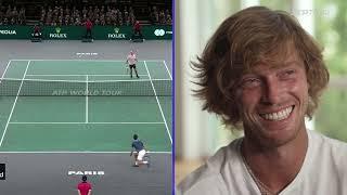 Andrey Rublev builds his PERFECT player ⭐️