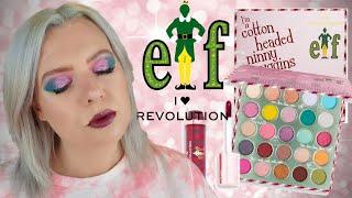 I HEART REVOLUTION X ELF Ninny Muggins Palette Review & Swatches | Clare Walch