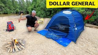 48 Hour Dollar Store $100 Camping/Survival Challenge!