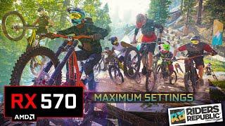 Riders Republic | BETA | Gameplay Benchmark | i7-3770 Rx 570 | MAX Settings