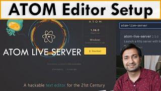 Install Atom Text Editor Complete Setup
