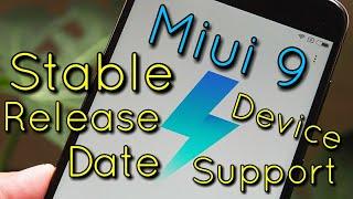 Miui 9 Stable Version Release Date Confirmed | New Features introduced | Hindi - हिंदी