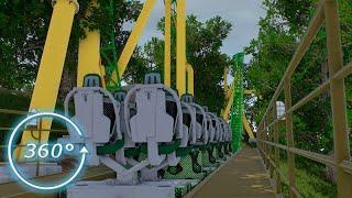 360 VIDEO | VR | Anaconda - Mack Launch Coaster POV - 4K | 60fps | 3D