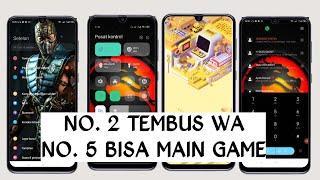 Tembus WA ! 5 Rekomendasi Tema Keren Xiaomi MIUI 12 Tembus Aplikasi Sistem - No. 5 Bisa Ngegame