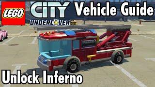 How to Unlock Inferno / Fire Truck | Lego City Undercover - Vehicle Guide