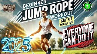 🟢 BEGINNER JUMP ROPE WORKOUT #enjoy #jump