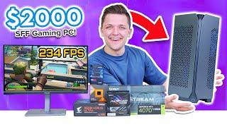 Building an Awesome $2000 ITX Gaming PC Build!  [ft. RTX 4070Ti Super & NCORE 100 Max]