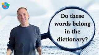 When are words added to the dictionary?