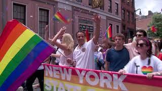 Governor Andrew M. Cuomo attends the NYC Pride March