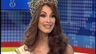 Entrevista Venevisión: cuadro de ganadores del Miss Venezuela 2013