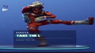 Take The L - Fortnite Battle Royale (Emote)