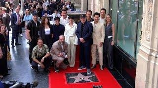 Kevin Feige honored with a star on the Hollywood Walk of Fame