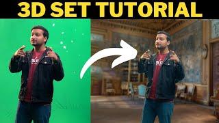 Create 3D Set in Element 3D | After Effects Advance VFX Tutorial | Inside Motion Pictures | 2023