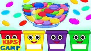 Learn Colors for Kids with Jelly Beans | Best Learning Videos for Toddlers | @kidscamp