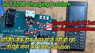 Jio F220B Charging problem, Jio F220B Charging jumper, Charging not show by A.R. Raja Repair Shop