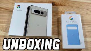 Google Pixel Fold Unboxing And First Impressions | Folding Beauty! |