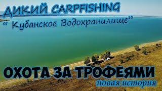 #РЫБАЛКА  ОХОТА ЗА ТРОФЕЯМИ новая история ( КУБАНСКОЕ  ВОДОХРАНИЛИЩЕ ) Часть-1ая.