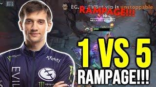 ARTEEZY 1V5 RAMPAGE in TI9! DO YOU WANT IT?! DOTA 2