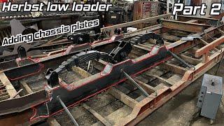 Herbst low loader trailer in a bad way! Let the rebuild begin! . Part 2