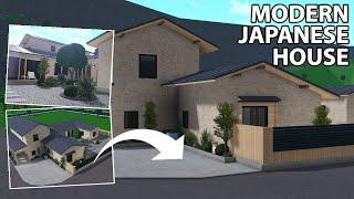 BUILDING A MODERN JAPANESE HOUSE IN BLOXBURG